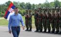 Exercise at the Ravnjak military complex near Krusevac